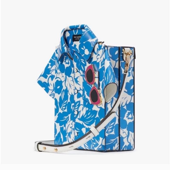BNWT Kate Spade Playa Printed Crossbody - Picture 1 of 8